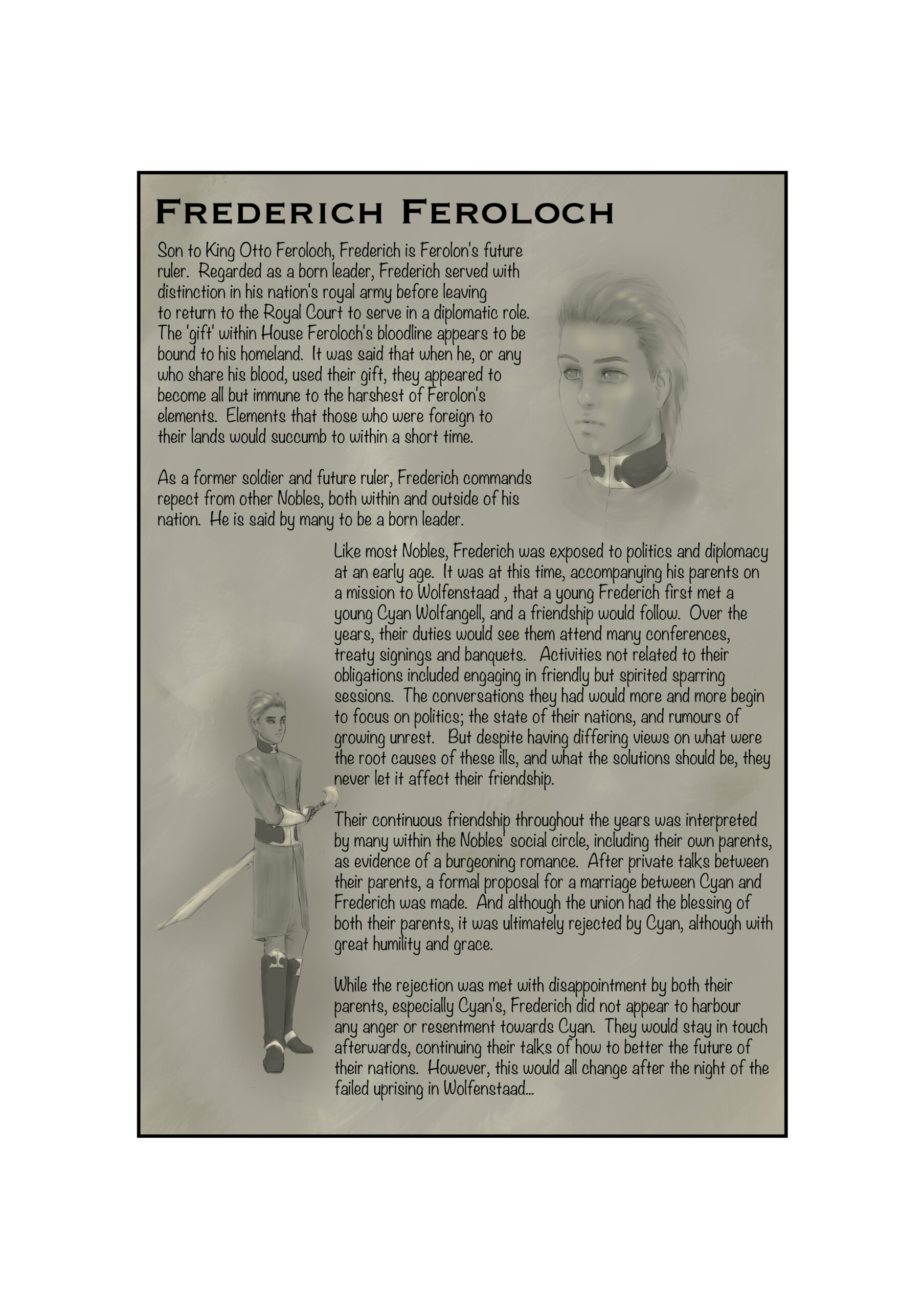 Frederich bio template